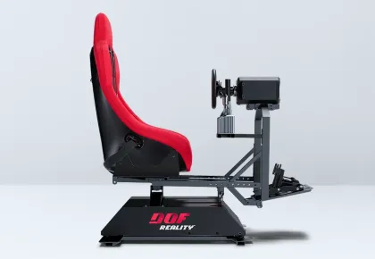 Plateforme DOF Reality HERO H3 vue de profil avec siège et commandes