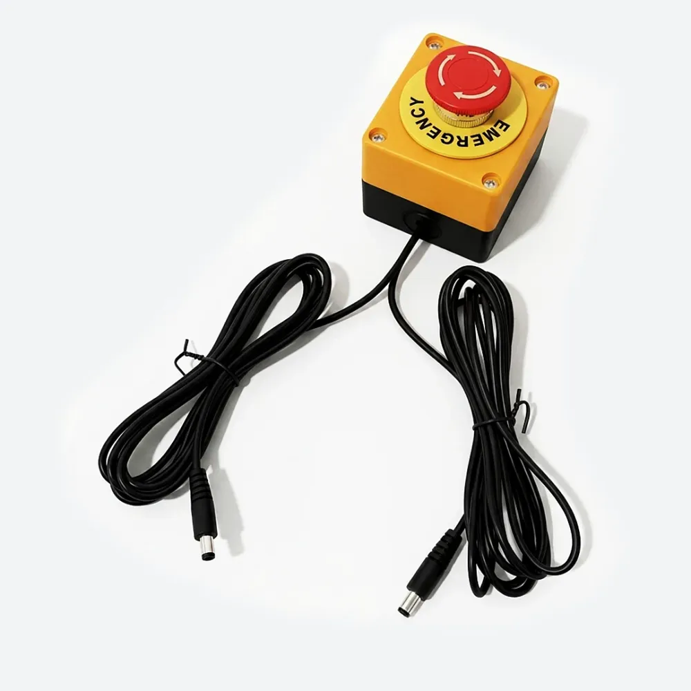 Bouton d’arrêt d’urgence DOF Reality — six axes